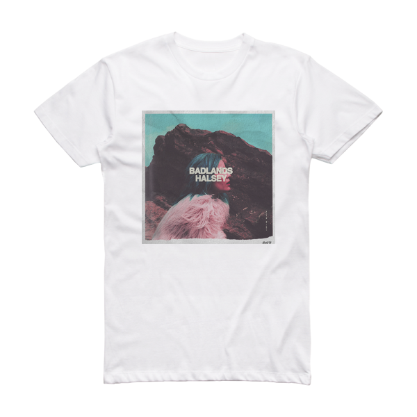 Halsey Badlands Album Cover T-Shirt White