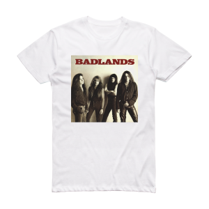 Badlands Badlands Album Cover T-Shirt White