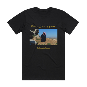 Omar Souleyman Bahderi Nami Album Cover T-Shirt Black