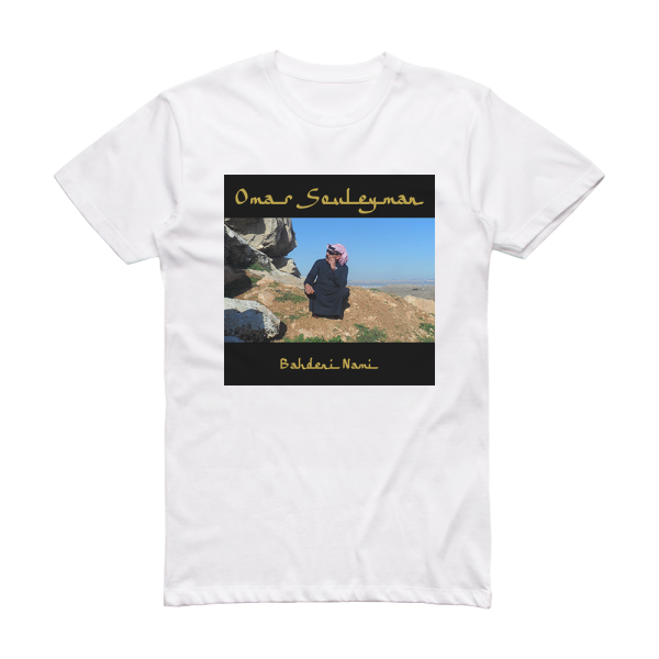 Omar Souleyman Bahderi Nami Album Cover T-Shirt White