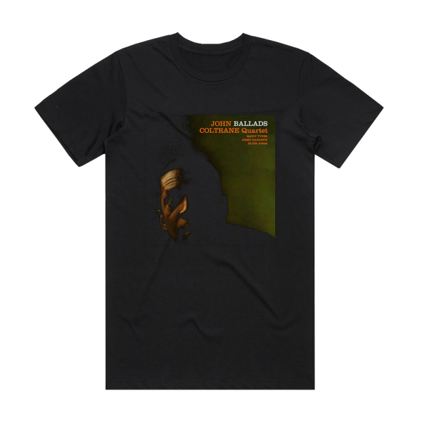 John Coltrane Quartet Ballads 1 Album Cover T-Shirt Black