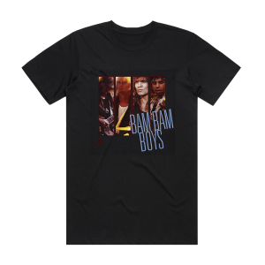 Bam Bam Boys Bam Bam Boys Album Cover T-Shirt Black