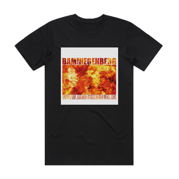 Jan Hegenberg Bamhegenberg Album Cover T-Shirt Black