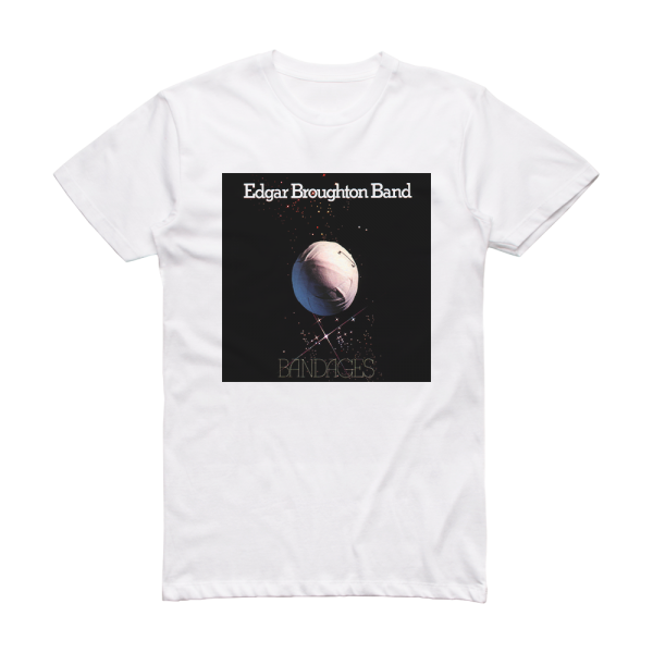 Edgar Broughton Band Bandages Album Cover T-Shirt White