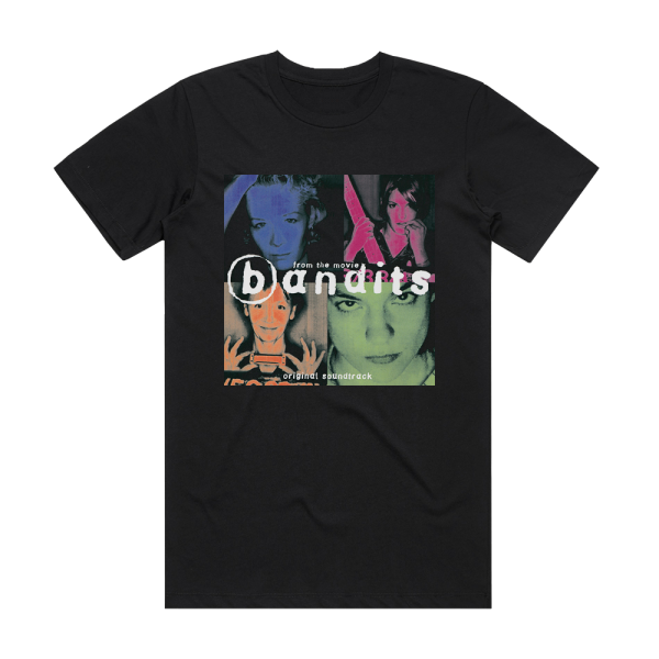 Bandits Bandits Album Cover T-Shirt Black