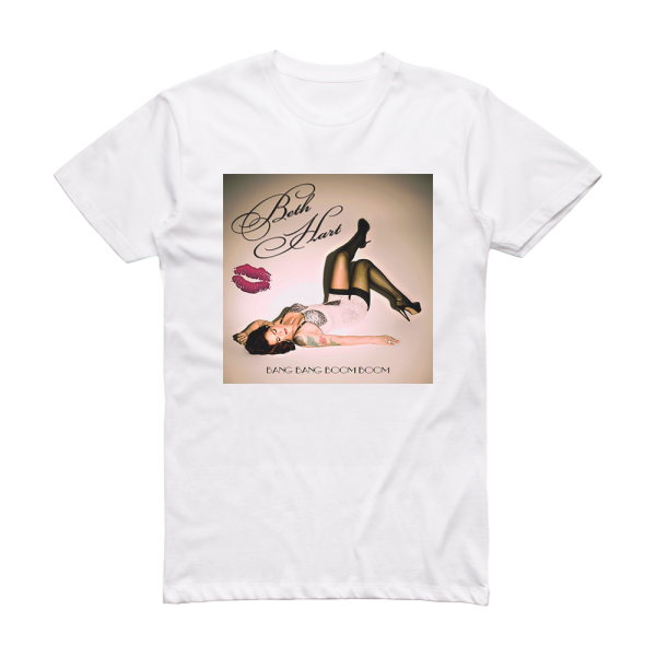 Beth Hart Bang Bang Boom Boom Album Cover T-Shirt White