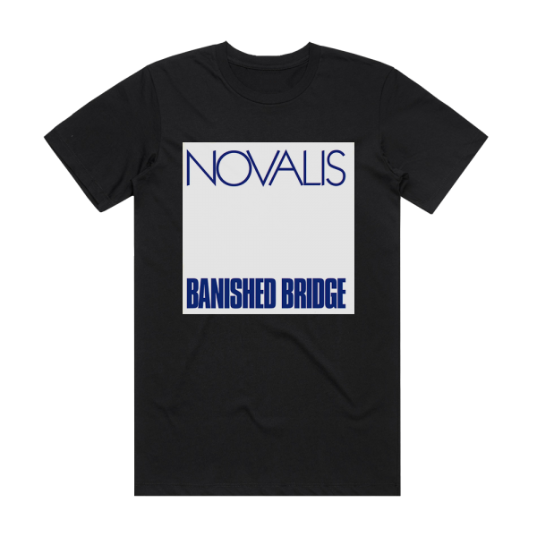 Novalis Banished Bridge Album Cover T-Shirt Black