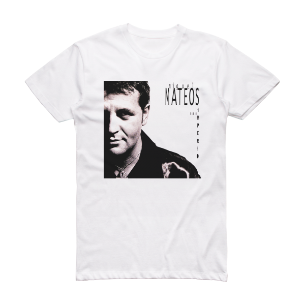 Miguel Mateos Bar Imperio Album Cover T-Shirt White