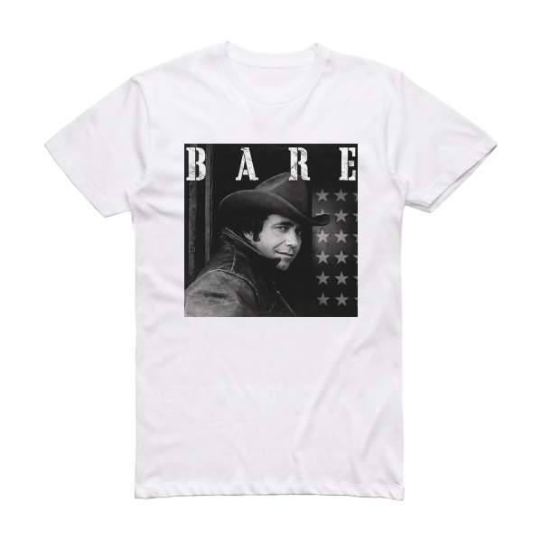 Bobby Bare Bare Album Cover T-Shirt White