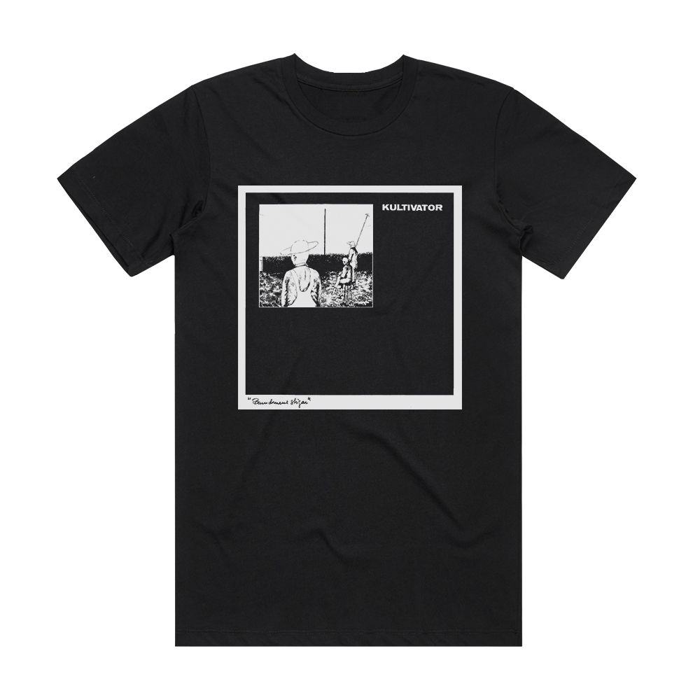 Kultivator Barndomens Stigar Album Cover T-Shirt Black