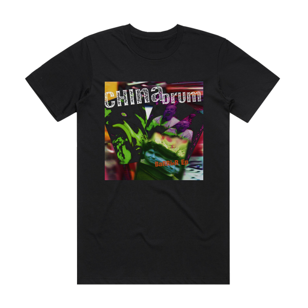 China Drum Barrier Album Cover T-Shirt Black