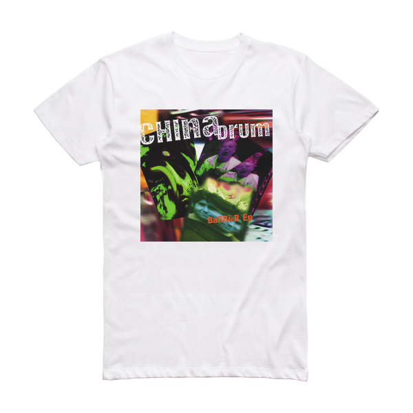 China Drum Barrier Album Cover T-Shirt White