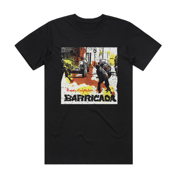 Barricada Barrio Conflictivo Album Cover T-Shirt Black