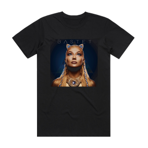 Cleo Bastet Album Cover T-Shirt Black