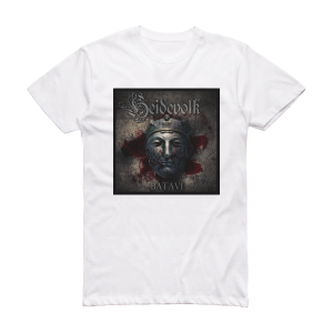 Heidevolk Batavi Album Cover T-Shirt White