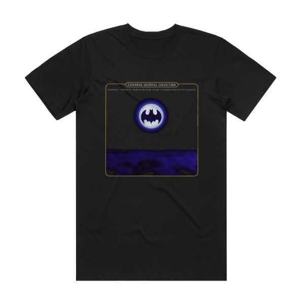 Danny Elfman Batman 2 Album Cover T-Shirt Black