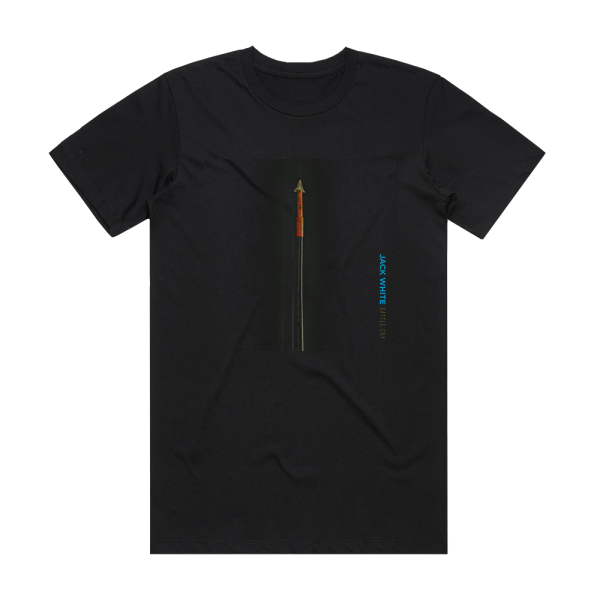 Jack White Battle Cry Album Cover T-Shirt Black