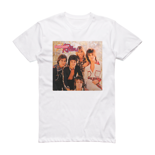 Bay City Rollers Bay City Rollers Album Cover T-Shirt White