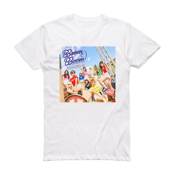 MOMOLAND Bboom Bboom Album Cover T-Shirt White