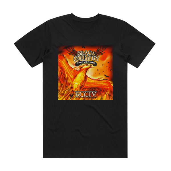 Black Country Communion Bcciv Album Cover T-Shirt Black