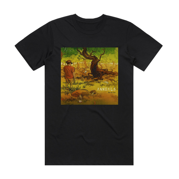Annuals Be He Me Album Cover T-Shirt Black