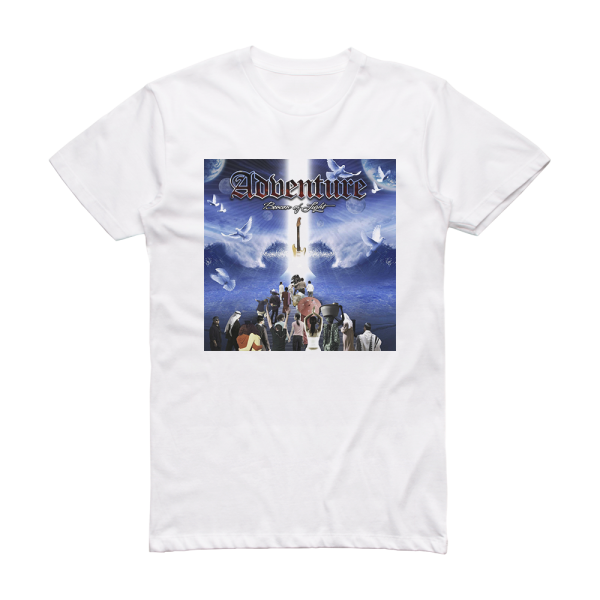 Adventure Beacon Of Light Album Cover T-Shirt White