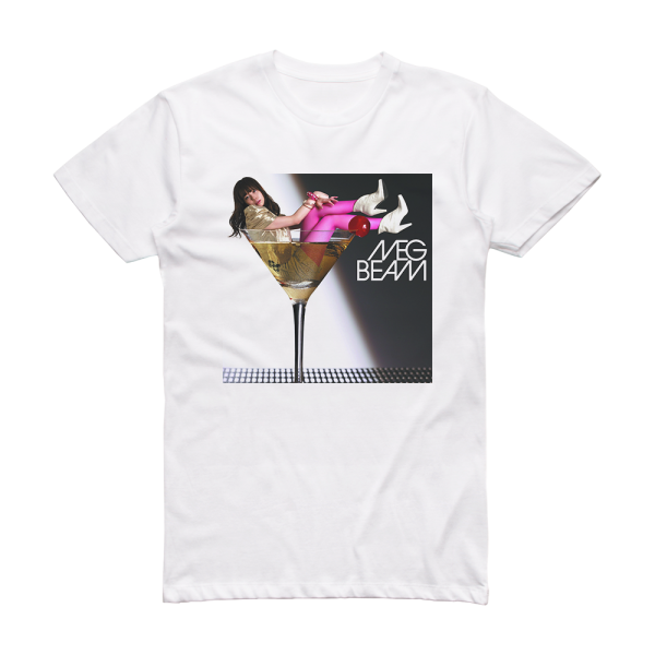 MEG Beam Album Cover T-Shirt White
