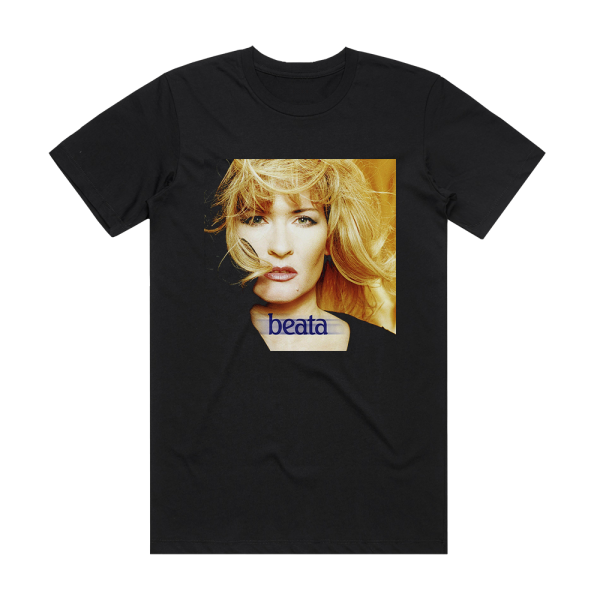 Beata Kozidrak Beata Album Cover T-Shirt Black