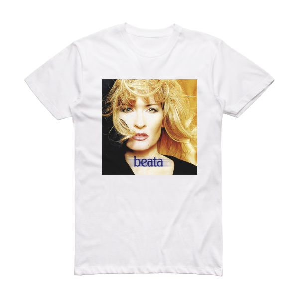 Beata Kozidrak Beata Album Cover T-Shirt White