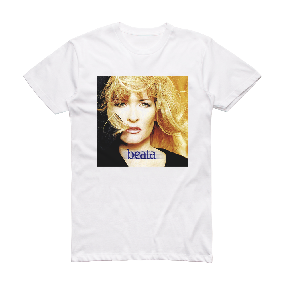 Beata Kozidrak Beata Album Cover T-Shirt White – ALBUM COVER T-SHIRTS