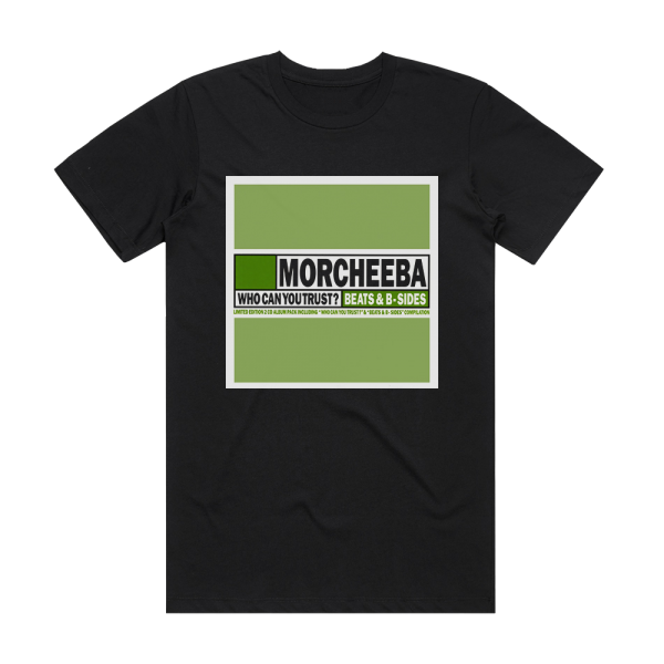 Morcheeba Beats B Sides 2 Album Cover T-Shirt Black