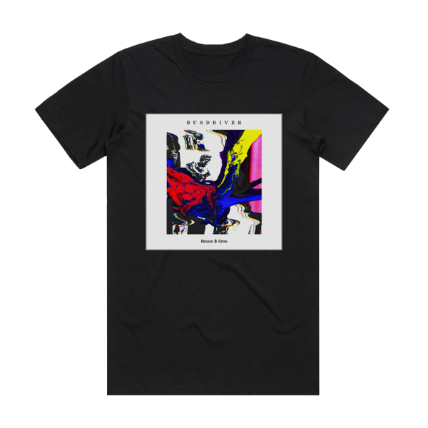 Busdriver Beauseros Album Cover T-Shirt Black