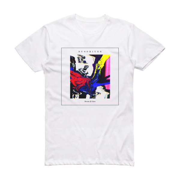 Busdriver Beauseros Album Cover T-Shirt White