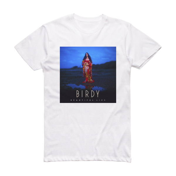 Birdy Beautiful Lies Album Cover T-Shirt White