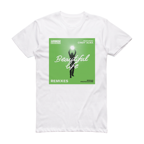 Armin van Buuren Beautiful Life 2 Album Cover T-Shirt White