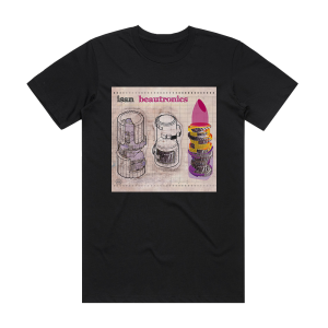 ISAN Beautronics Album Cover T-Shirt Black