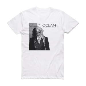 Billy Ocean Because I Love You Album Cover T-Shirt White