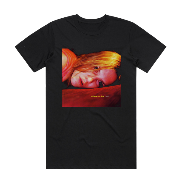 Juliana Hatfield Bed Album Cover T-Shirt Black