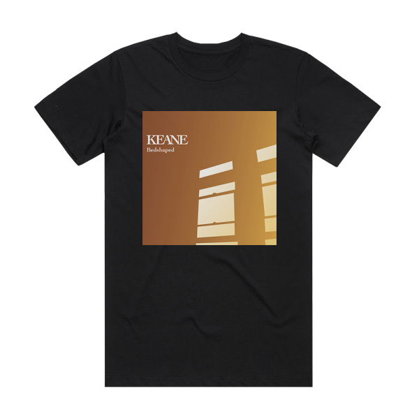 Keane Bedshaped Album Cover T-Shirt Black