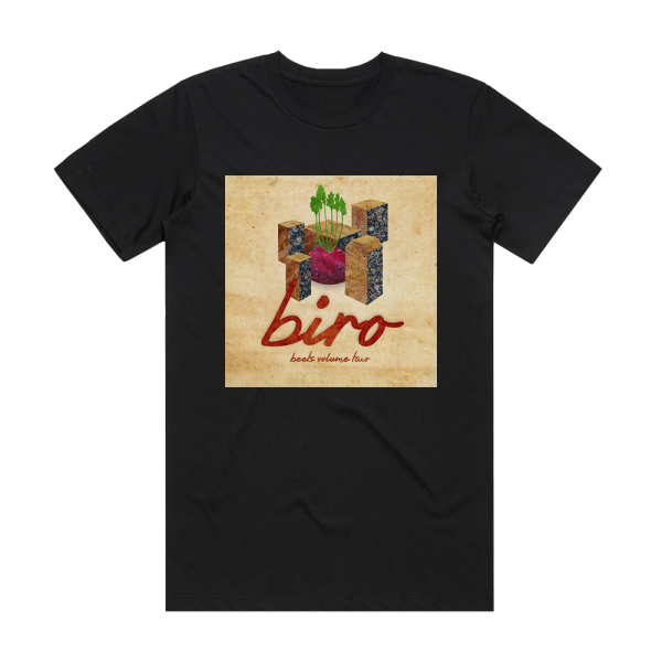 Birocrat Beets 2 Album Cover T-Shirt Black