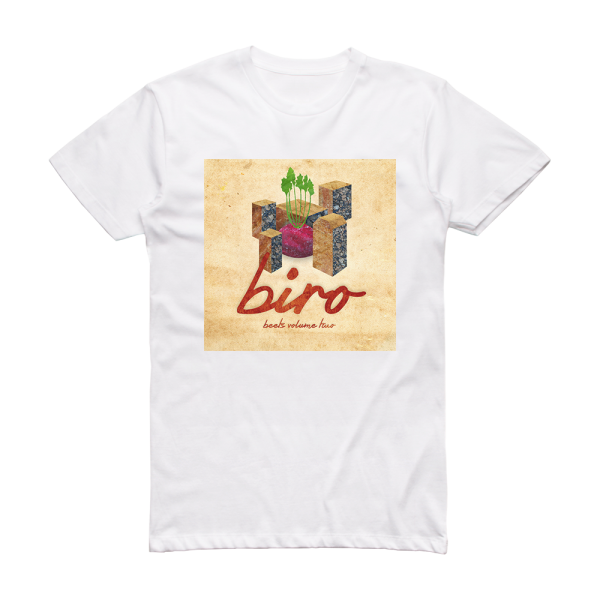 Birocrat Beets 2 Album Cover T-Shirt White