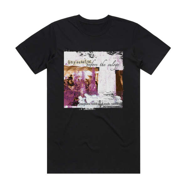 boysetsfire Before The Eulogy Album Cover T-Shirt Black
