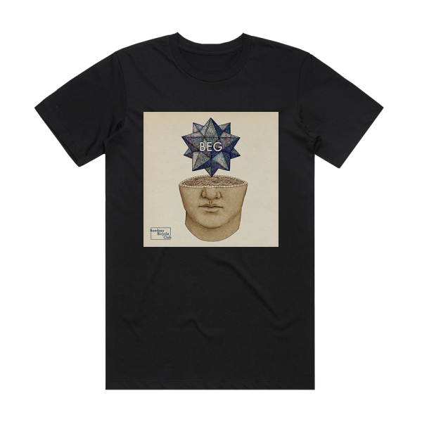 Bombay Bicycle Club Beg Album Cover T-Shirt Black