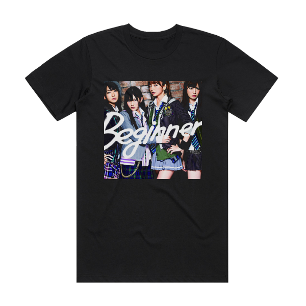 AKB48 Beginner 2 Album Cover T-Shirt Black