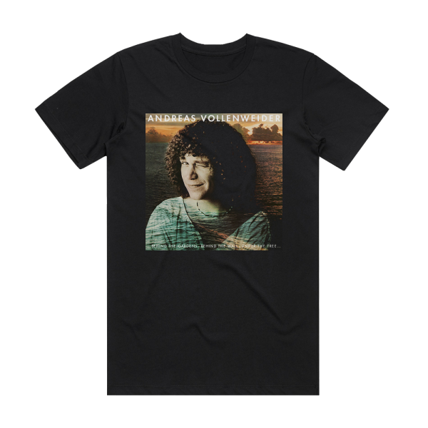 Andreas Vollenweider Behind The Gardens Behind The Wall Under The Tree 1 Album Cover T-Shirt Black