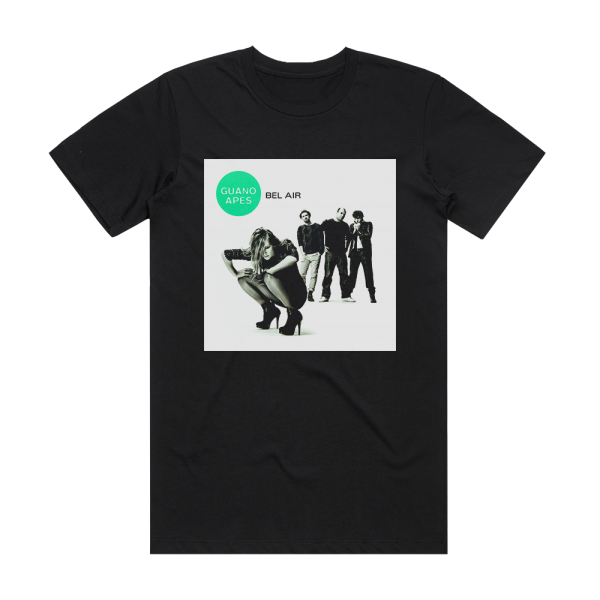 Guano Apes Bel Air 2 Album Cover T-Shirt Black