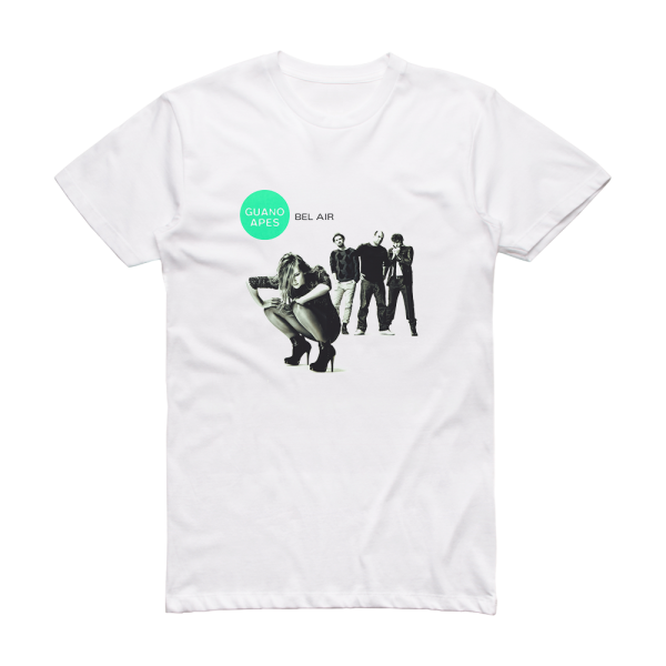 Guano Apes Bel Air 2 Album Cover T-Shirt White