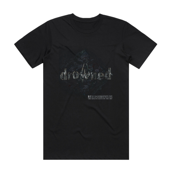 Drowned Belligerent  Part One The Killing State Of The Art Album Cover T-Shirt Black