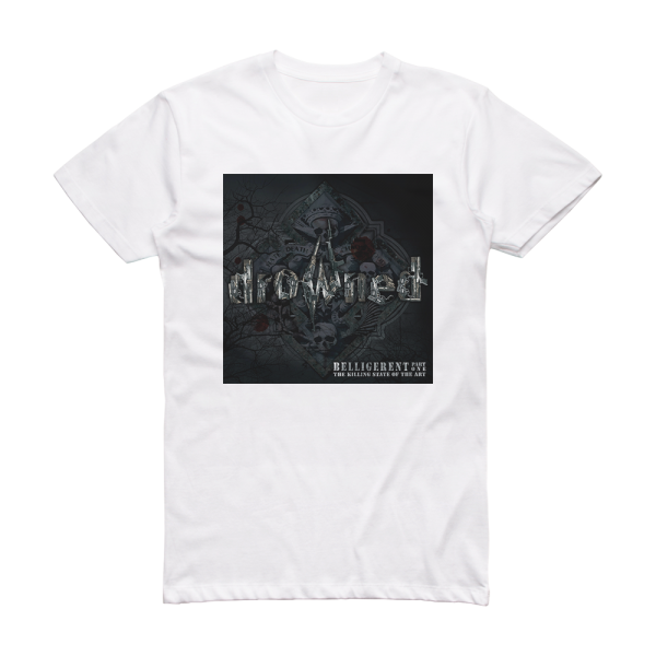 Drowned Belligerent  Part One The Killing State Of The Art Album Cover T-Shirt White