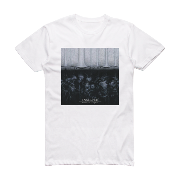 Enslaved Below The Lights Album Cover T-Shirt White